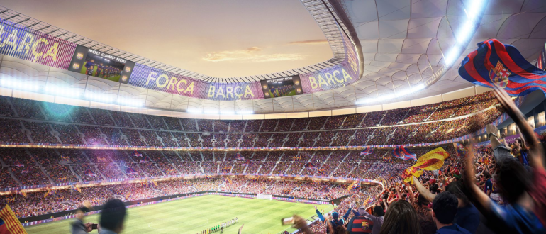 «Барселона» планирует привлечь €1,5 млрд для реконструкции арены «Камп Ноу»