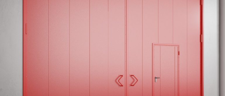 Преимущества распашных противопожарных ворот в обеспечении безопасности здания