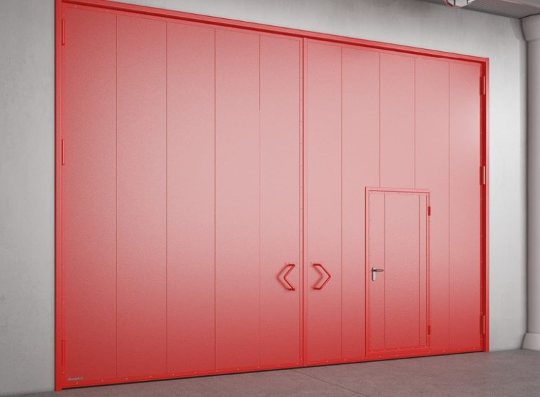 Преимущества распашных противопожарных ворот в обеспечении безопасности здания