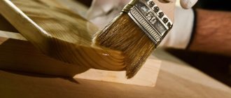 Масло для деревянных окон и дверей, защита от деформации